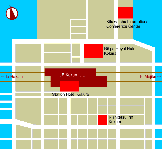 Kokura Map