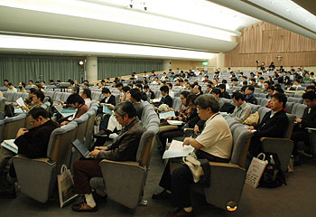 写真:会場内の様子