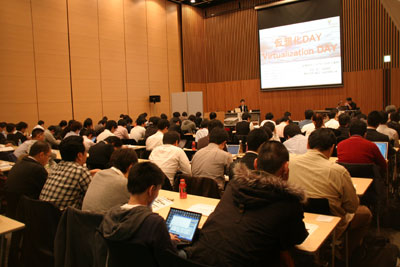 写真:「仮想化DAY」会場内