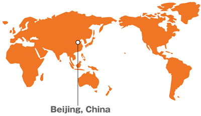 地図:Beijing, China
