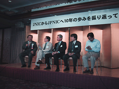 写真:JNIC設立10周年パーティー