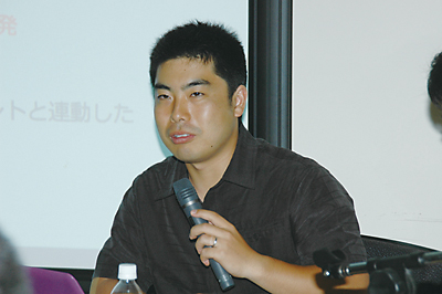 写真:ICANNにおけるDNSSEC 関連の活動を紹介する大久保智史氏