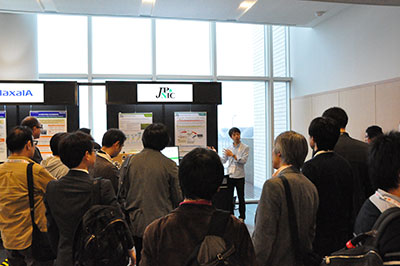 写真: RPKIの展示を中心としたJPNICのブース
