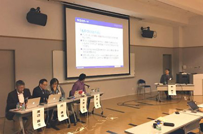 写真: 新善文氏、渡辺露文氏、丹康雄氏、大野裕之氏、井澤志充氏